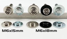 10pc Specbolt M6x18 or M6x15 Shoulder Washer Plastics Collar Bushings Motorcycle