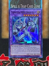 Yugioh Elemental HERO Brave Neos SAST-EN035 Super Rare NM