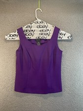 Studio Collection Navy Blue Sleelveless Shirt Size 10