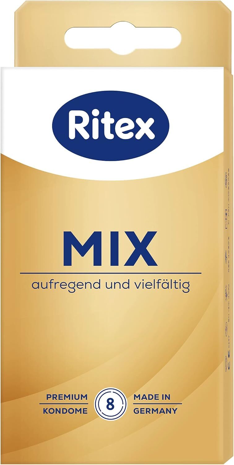 Ritex Mix Kondom Sortiment various Formen Oberflächen Lust Feeling Made in Germa Ritex Mix Kondom Sortiment various Formen Oberflächen Lust Feeling Made in Germa