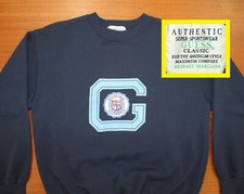 Guess USA California vintage sweatshirt navy blue 90s Georges Marciano