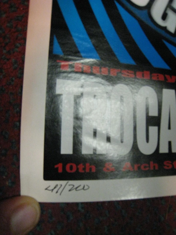 Flogging Molly Poster Trocadero The Slackers Avoid One Thing Apr 11 2002 S/N - Image 3 of 3