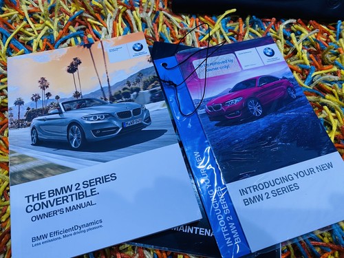 NEW SEALD⭕️ 2016 BMW 2 228i 235i M228i M235i OWNERS MANUAL CONVERTIBLE CABRIOLET - Picture 2 of 3