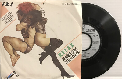 Frankie Goes To Hollywood - Relax 7  Single 1983 Island - 106 104 Germany VG+