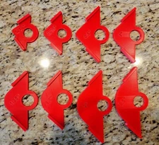 8 Piece Corner Radius Jig Set (Template) For Routers and Woodworking Tools