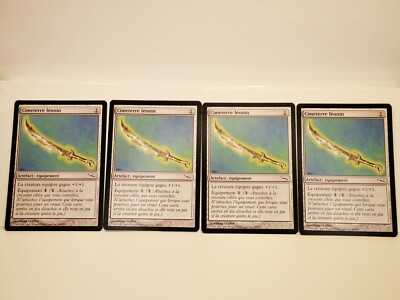 Magic - MTG - Leonin Cimeter x4 Mirrodin - Common - Artefakt - NM