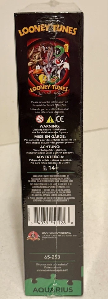 Rompecabezas Looney Tunes "That's All Folks" BUGS MARVIN TAZ TWEETY DAF-NUEVO Foto 4 de 4
