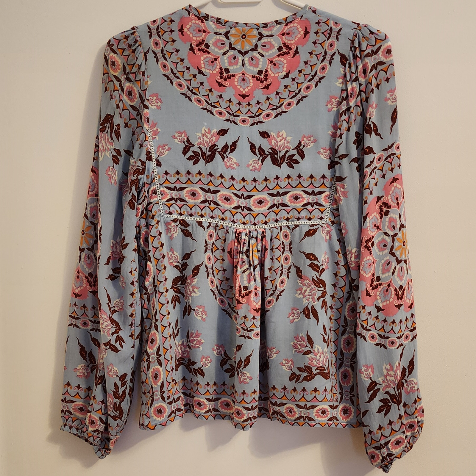 Spell & The Gypsy Collective  Pandora Aquamarine Blouse XS image 5