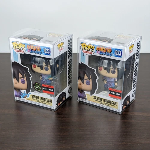 Funko Pop - Naruto SASUKE RINNEGAN - AAA Anime Exclusive - CHASE & Common Bundle