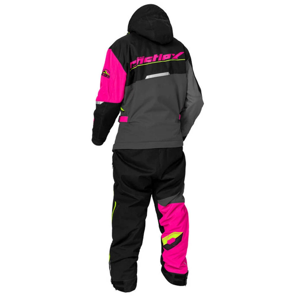 Monotraje Castle X Freedom para mujer moto de nieve - rosa Glo/alta visibilidad Foto 2 de 2