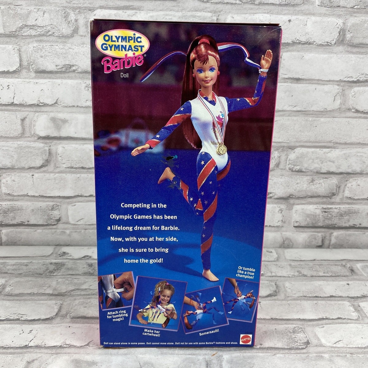 Barbie Olympic Gymnast 1995 Atlanta Games Doll Mattel