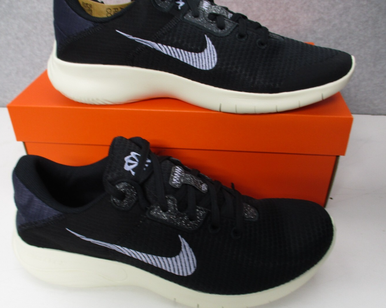 SAOLA Scarpe da corsa Nike Flex Experience RN 11 NN nere indigo gridiron da uomo taglia 10
