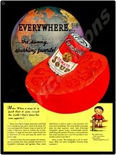 1936 Campbell's Tomato Soup New Metal Sign: Campbell's Soup Kid, Nice Art 