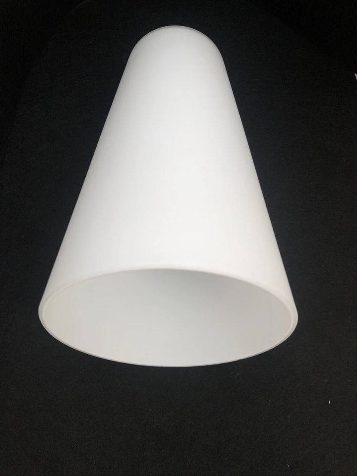 E27 Lampenschrim Ersatz Glas Tischleuchte Stehlampe Pendelleuchte L 210mm Ø120mm - Bild 4 von 4