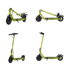 Folding Electric Scooter 350W Motor 8.5" Solid Tires 19MPH Speed Long Range Comm