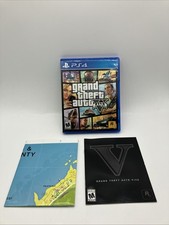 Grand Theft Auto V (Sony PlayStation 4, 2014) CIB Complete W/ Map PS4