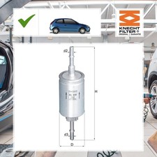 Knecht Kraftstofffilter FORD FIESTA V (JH_, JD_) 1.4 16V
