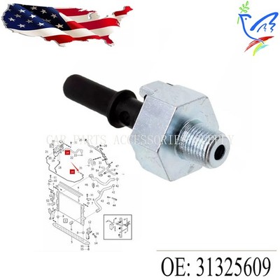 New Radiator Coolant Bottle Check Valve 31325609 For Volvo S60 V60 XC60 XC70 US