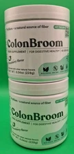 2 Colon Broom Dietary Fiber Supplement Strawberry Flavor NEW SEALED_  BB 05/2027