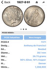 1927 D Peace " *VF/XF"🛑🛑C-PICS/ High Points - HAIR,FEATHERS,PEACE/LOW 1.2M💥 ✅ — photo 7