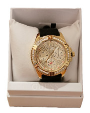 Herrenuhr Guess GW0379G2 Mini Frontier gold schwarz 44mm neu