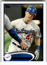 2012 Topps #486 Jerry Sands Los Angeles Dodgers Baseball