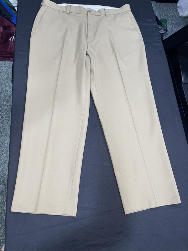 Men’s Haggar Dress Pants 38 X 29 Beige