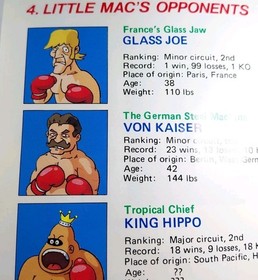 Mike Tyson's Punch-Out!! (Nintendo, 1987) Folleto de instrucciones &iexcl;SOLO! - NES
