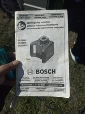 Bosch GRL250HV Rotary Laser Level 1000ft 360 Degree Self-Leveling with Case