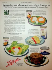 Original 1922 Vintage print Ad: Libby's Brand Quality Canned Fruits #Collective