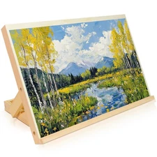 Tabletop Easel for Painting Wooden Drawing Board Adjustable Angle Art Easels
