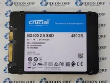 CRUCIAL BX500 480GB 2.5" SATA SSD CT480BX500SSD1, Grade B SKU 12588