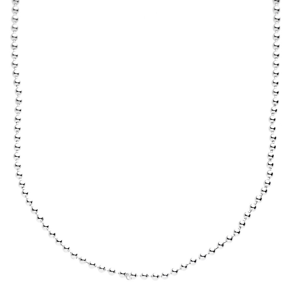 Sterling 925er Silber Bling Kugelkette - BALL 2mm 5190₽