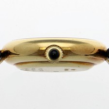 Chopard 4036 Happy diamond WATCH gold YG/leather MN 3