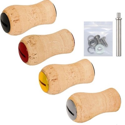 Fishing Reel Handle Knob DIY Cork Handle Knobs for Baitcast/Daiwa/Spinning