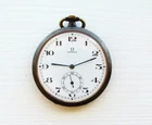 VINTAGE SWISS POCKET WATCH - OMEGA cal. 35.5L  -  47mm - ( NOT WORKING ) 1923