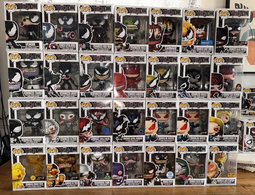 Funko Pop! Lote de 20+ variantes de personajes Venom “VENOMIZED”