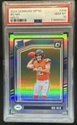 2024 Panini Donruss Optic Bo Nix Holo Rated Rookie #209 Broncos PSA 10 GEM MINT