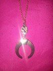 Claire's Necklace Set Gold Tone Moon Pendant - 4 layered Necklaces 1 Great Look — photo 5