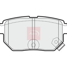 Plaquette de frein Toyota URBAN CRUISER