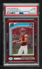 2024 Donruss Optic Preview Red Pandora Prizm Jayden Daniels #389 PSA 8 Rookie RC