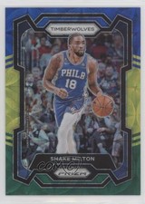 2023-24 Panini Prizm Choice Blue Yellow & Green Prizm Shake Milton #215 17zx