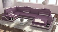 Wohnlandschaft Sofa Mit Usb Polster Ecksofa Garnitur Textil Stoff Leder Sofas