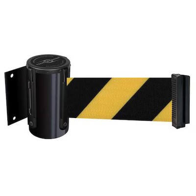 Tensabarrier 896-Std-33-Max-No-D4x-C Belt Barrier,  Black, Belt Yellow/Black