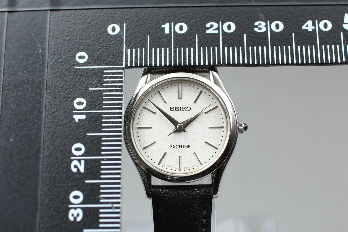 Vtg 2004 N MINT Seiko Exceline 4J41-0AM1 SWDL161 HAQ Qz Womens
