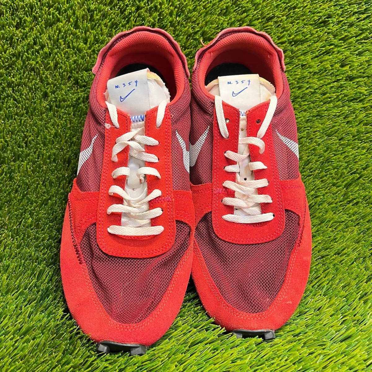 Nike Daybreak-Type Mens Size 9.5 Red White Athletic Running Shoes 