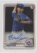 2020 Bowman Prospects Auto Briam Campusano #PA-BC Auto 2u3