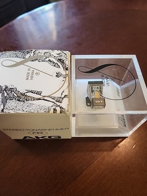 Vintage AKG P8E Phono Cartridge - Made in Vienna - Original Box & Case - Rare