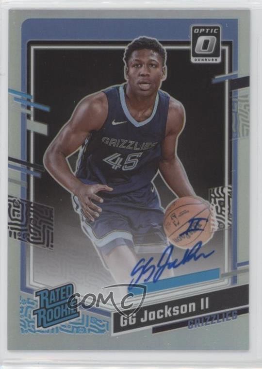 2023 Donruss Optic Rated Signatures Holo Prizm GG Jackson II Rookie Auto RC 14t3