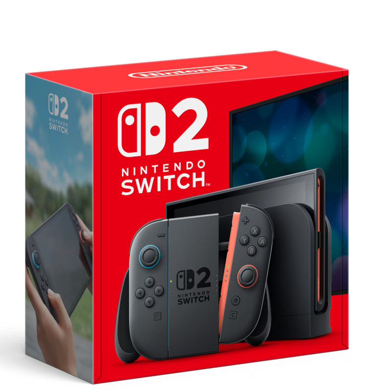 Nintendo Switch™ 2 System Larger, vivid, 7.9” LCD